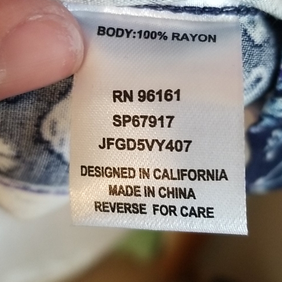 Bebop Juniors Blue and Purple Floral Dress - Picture 5 of 5